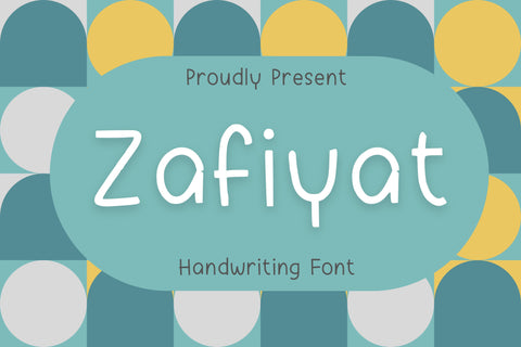 Zafiyat Font Aisyah 
