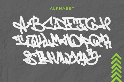 Zebra Script - Monoline Graffiti Font Font Mozzatype 