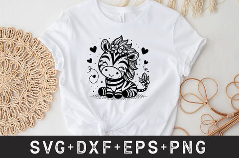 Zebra SVG Bundle SVG Rupkotha 