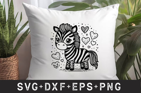 Zebra SVG Bundle SVG Rupkotha 
