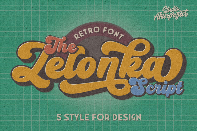 Zelonka Font ahweproject 