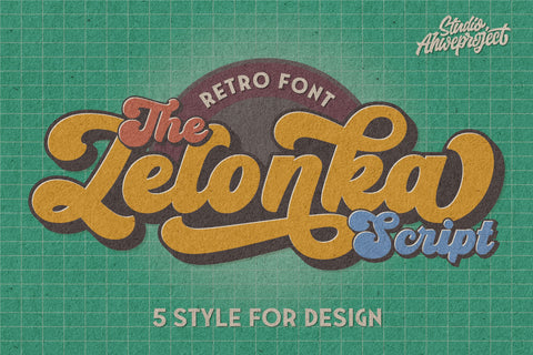 Zelonka Font ahweproject 