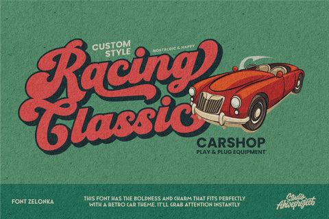 Zelonka Font ahweproject 