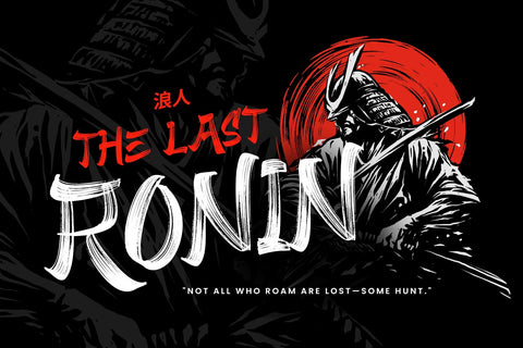 Zenjirou - Japanese Style Font Arterfak Project 