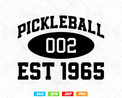 Zero Zero Two Funny Pickleball Svg Png Files, Holiday Family Reunion Gifts for Friends Cousin Dad Mom Grandpa Grandma, Instant Download SVG DesignDestine 