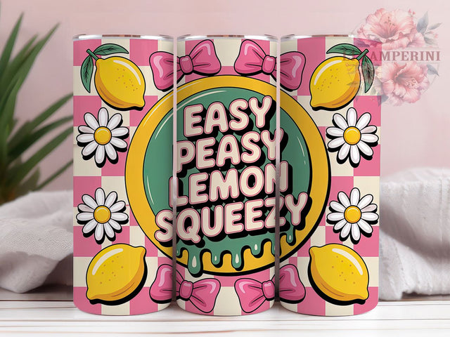 Zesty Citrus Summer Quote Tumbler Wrap, Citrus Theme Design, Fun Phrase Tumbler, Summer Lemon Art, Cute Kitchen Quote, Fruit Theme Gift, Cheerful Saying Design Sublimation Li Zamperini 
