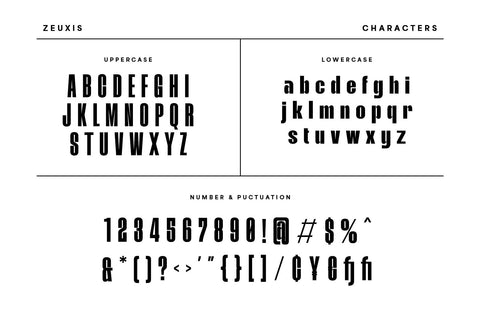 Zeuxis - Bold & Minimalist Sans Font studioalmeera 