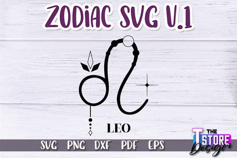 Zodiac SVG Design | Astrology Design | SVG Design v.1 SVG The T Store Design 