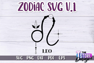 Zodiac SVG Design | Astrology Design | SVG Design v.1 SVG The T Store Design 