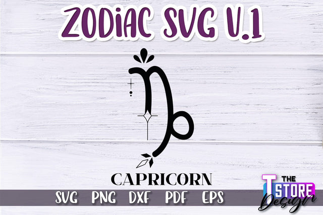 Zodiac SVG Design | Astrology Design | SVG Design v.1 SVG The T Store Design 