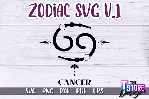 Zodiac SVG Design | Astrology Design | SVG Design v.1 SVG The T Store Design 