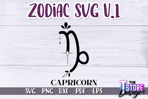 Zodiac SVG Design | Astrology Design | SVG Design v.1 SVG The T Store Design 