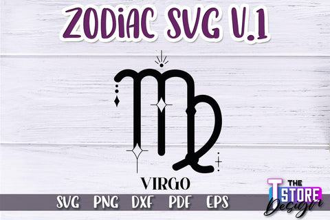Zodiac SVG Design | Astrology Design | SVG Design v.1 SVG The T Store Design 