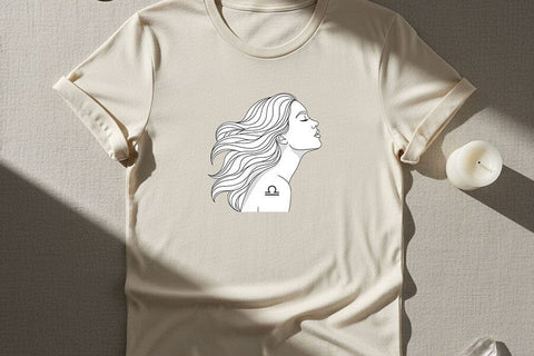 Zodiac Woman Silhouette Bundle, Astrology Png Set, Feminine Line Art, Celestial Zodiac Signs, Boho Aesthetic Clipart, Spiritual Art Pngs SVG TiffsCraftyCreations 