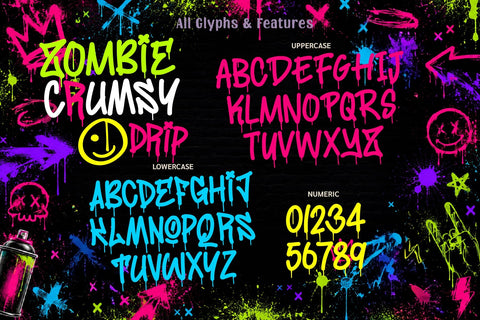 Zombie Crumsy Font BB Digital Arts 