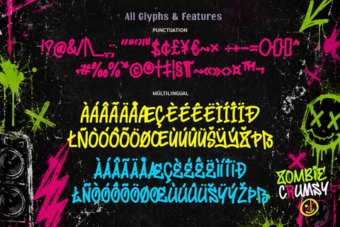 Zombie Crumsy Font BB Digital Arts 