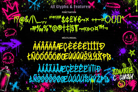 Zombie Crumsy Font BB Digital Arts 