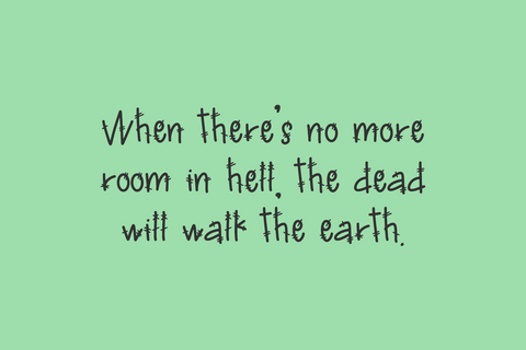 Zombie Dust Monster Font Font Beck McCormick 