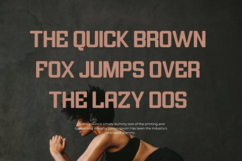 Zughenk - Modern Display Sans Font studioalmeera 