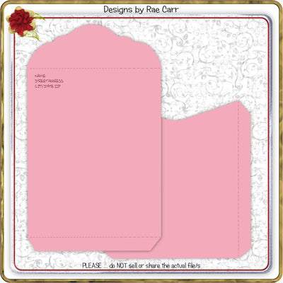 025 Quarter Fold Envelope SVG Designs by Rae 
