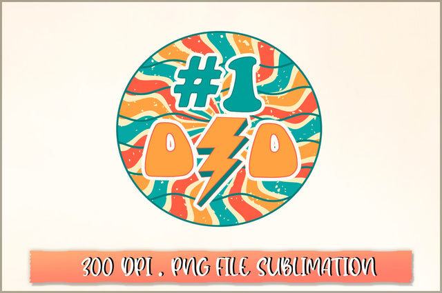 #1 dad Sublimation SVG Shetara Begum 