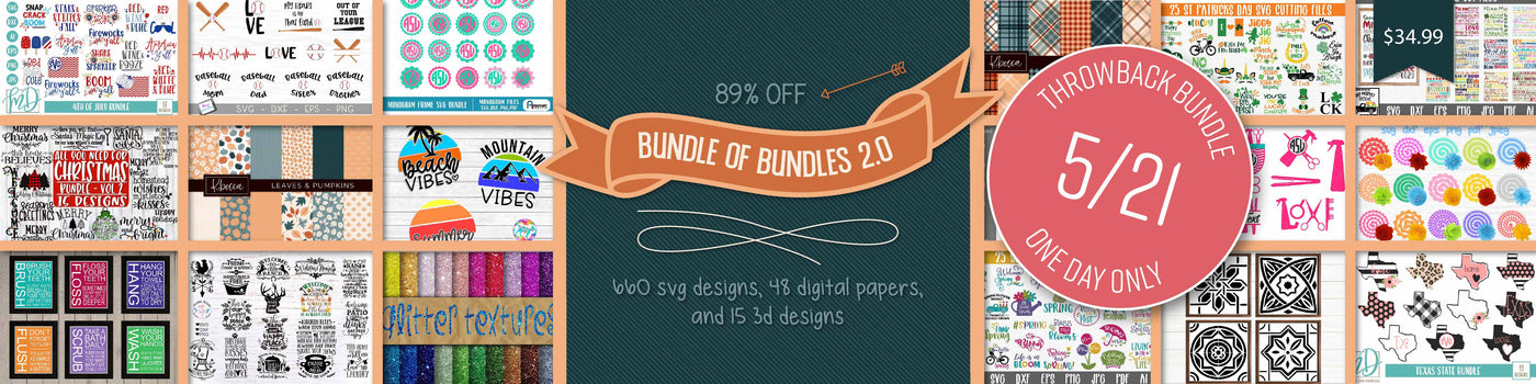 1 Day Only Throwback Bundle of Bundles 2.0