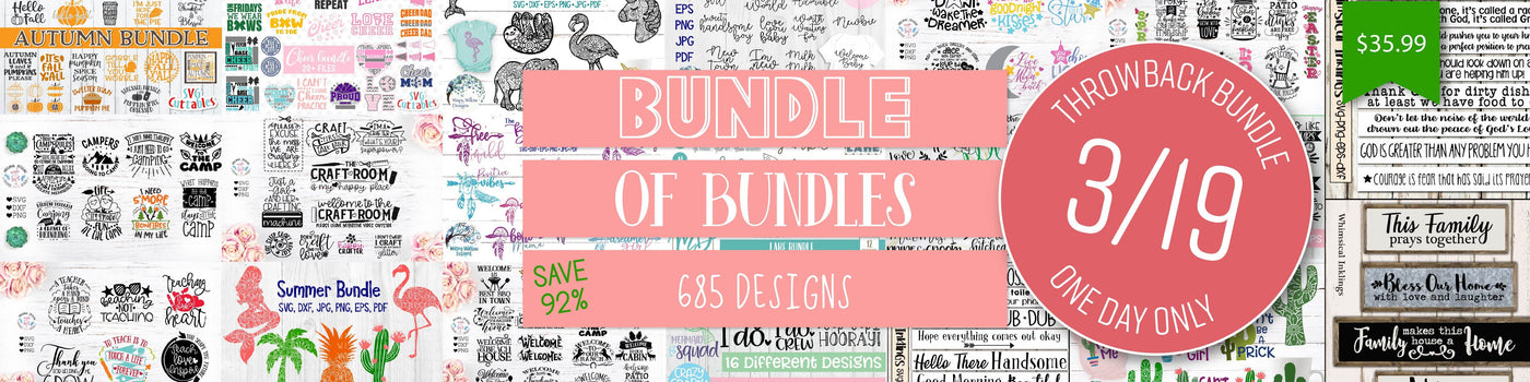 1 Day Only Throwback: Bundle of Bundles