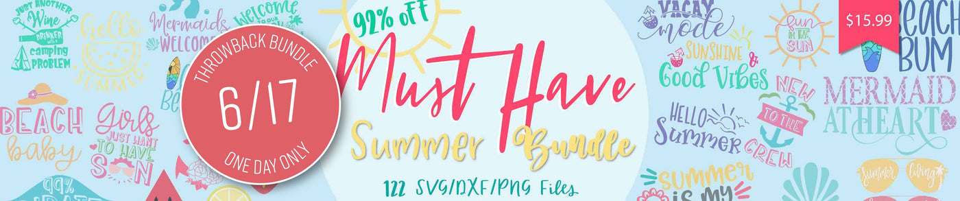 1 Day Only Throwback: Must Have Summer Bundle