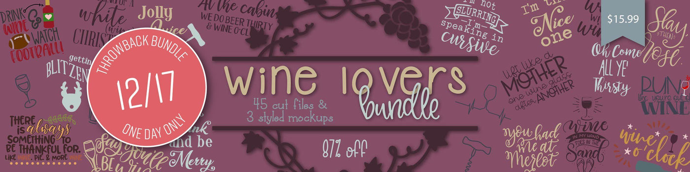 1 Day Only Throwback Wine Lovers Bundle