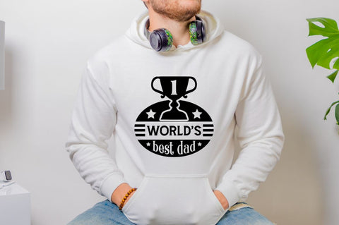 1 world's best dad SVG SVG DESIGNISTIC 