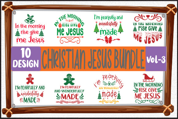 10 Christian Jesus Bundle SVG thesvgfactory 