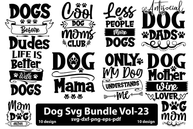 10 dog svg bundle SVG shah alam 