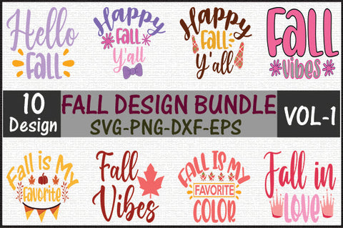 10 Fall Svg Bundle SVG thesvgfactory 