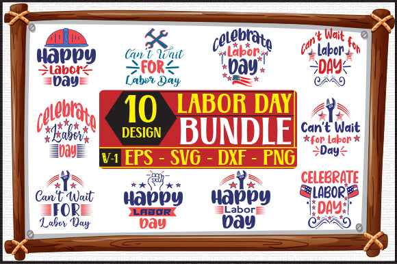 10 Labor day SVG Bundle Vol-1 SVG thesvgfactory 