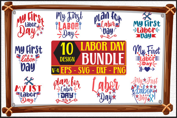 10 Labor day SVG Bundle Vol-4 SVG thesvgfactory 