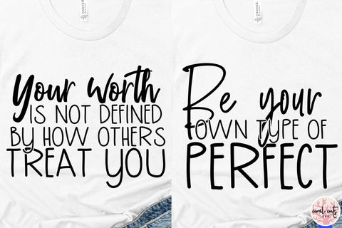 10 Self Love Quote Bundle - EPS SVG DXF PNG SVG CoralCutsSVG 