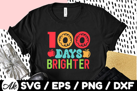 100 days brighter svg SVG akazaddesign 