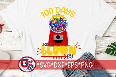 100 Days Have Blown By SVG DXF EPS PNG SVG Greedy Stitches 