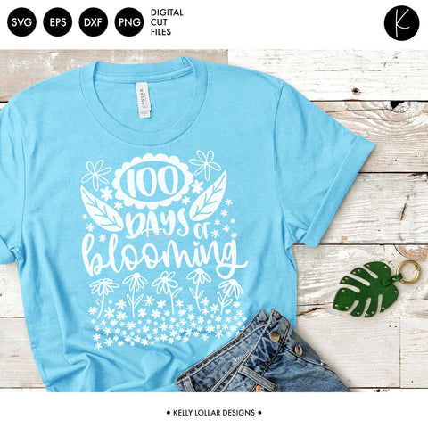 100 Days of Blooming SVG Kelly Lollar Designs 
