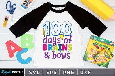 100 days of brains & SVG SVG Regulrcrative 