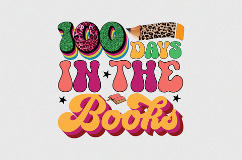 100 Days of School Sublimation Bundle Sublimation SVGArt 