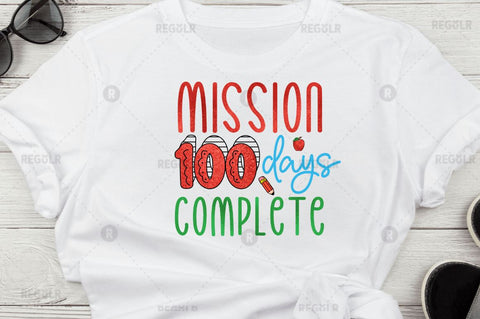 100 Days Of School Sublimation Bundle SVG Regulrcrative 
