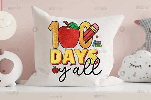 100 Days Of School Sublimation Bundle SVG Regulrcrative 