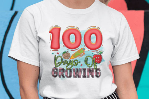 100 Days Of School Sublimation Bundle SVG Regulrcrative 