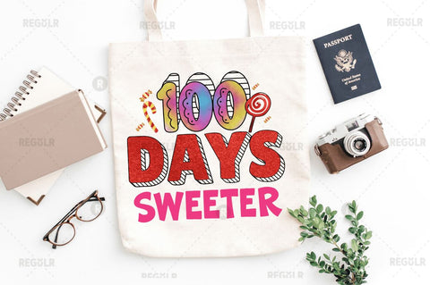 100 Days Of School Sublimation Bundle SVG Regulrcrative 