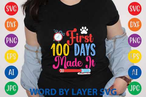 100 Days of School SVG Bundle ,100 Days of School SVG Bundle Quotes , Funny 100 Days of School SVG Bundle SVG Rafiqul20606 