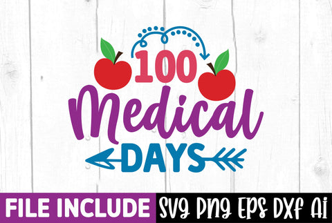 100 Days of School SVG Bundle SVG Ariyan 