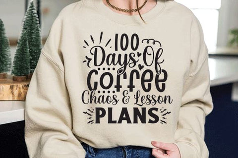 100 days of school SVG Bundle SVG md faruk hossain 