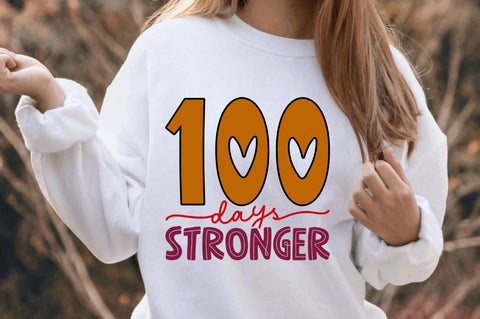 100 Days Of School Svg Bundle SVG Regulrcrative 