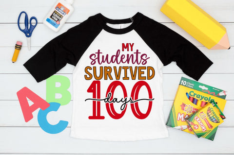 100 Days Of School Svg Bundle SVG Regulrcrative 
